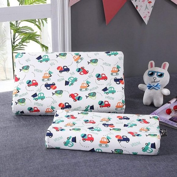 Children Latex Pillow with Cartoon Cover - Picture 2 of 8